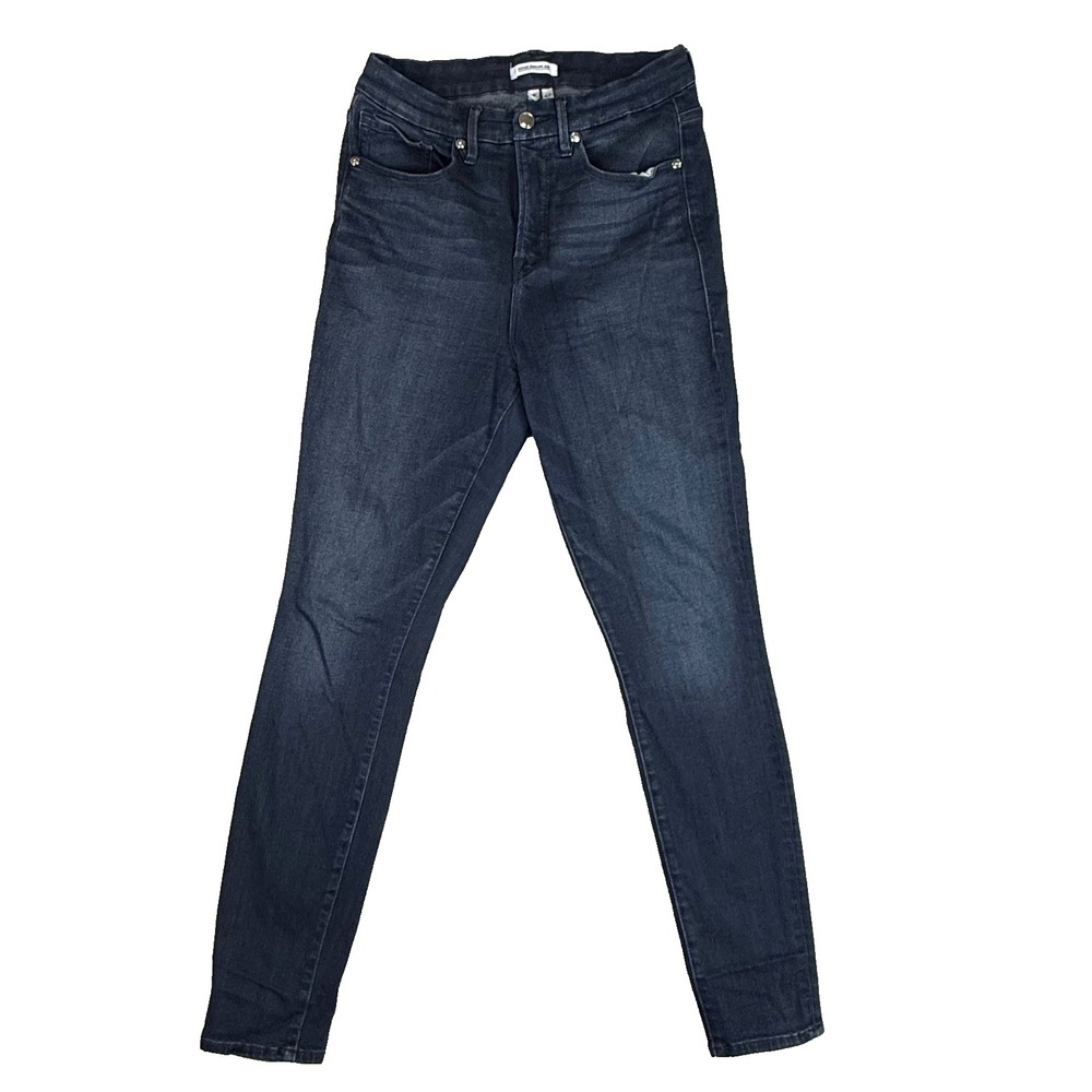 Good American Good Legs Jeans Women 10/30 Blue Skinny High Rise GL108TOF
